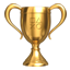Gold trophy