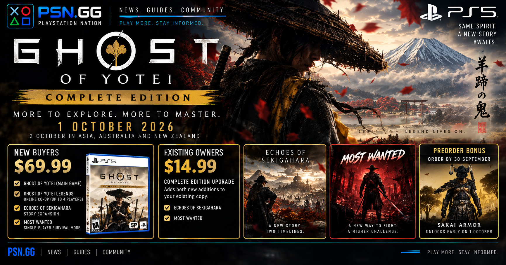 Ghost of Yotei Complete Edition: What the $14.99 Upgrade Actually Gets You